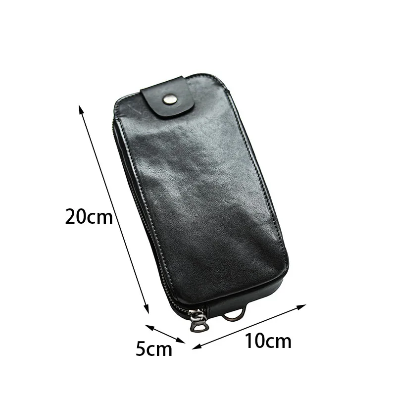 AETOO Genuine Leather Men's Chest Bag Messenger Bag Shoulder Bag Casual First Layer Cowhide Waist Bag Trendy Men's Bag