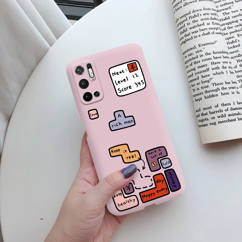 For Xiaomi POCO M3 Pro 5G Case Soft Silicone Cute Fundas Cover for Xiaomi Poco M3 Pro 2021 POCOM3 M 3 Pro M3Pro Phone Case Capa