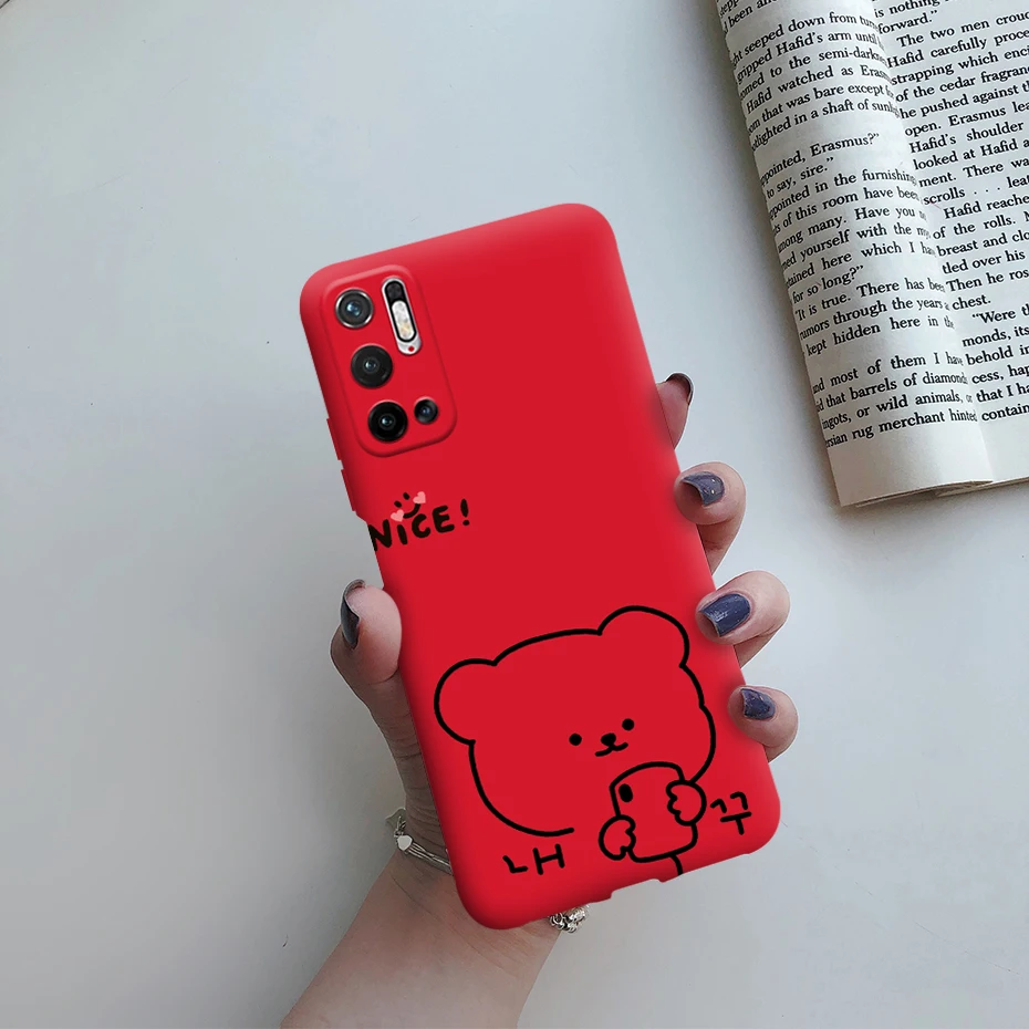 For Xiaomi POCO M3 Pro 5G Case Soft Silicone Cute Fundas Cover for Xiaomi Poco M3 Pro 2021 POCOM3 M 3 Pro M3Pro Phone Case Capa