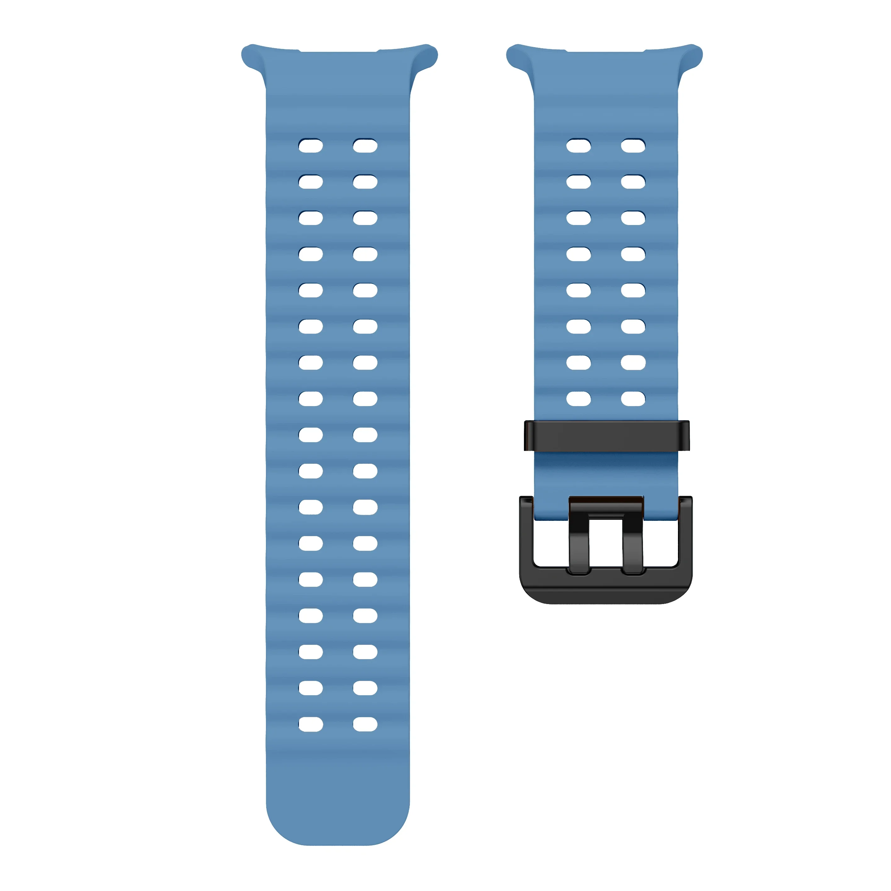 Marine Band For Samsung Galaxy Watch Ultra 47mm Sports Silicone Strap Bracelet For GalaxyWatch Ultra Watchband Accessories