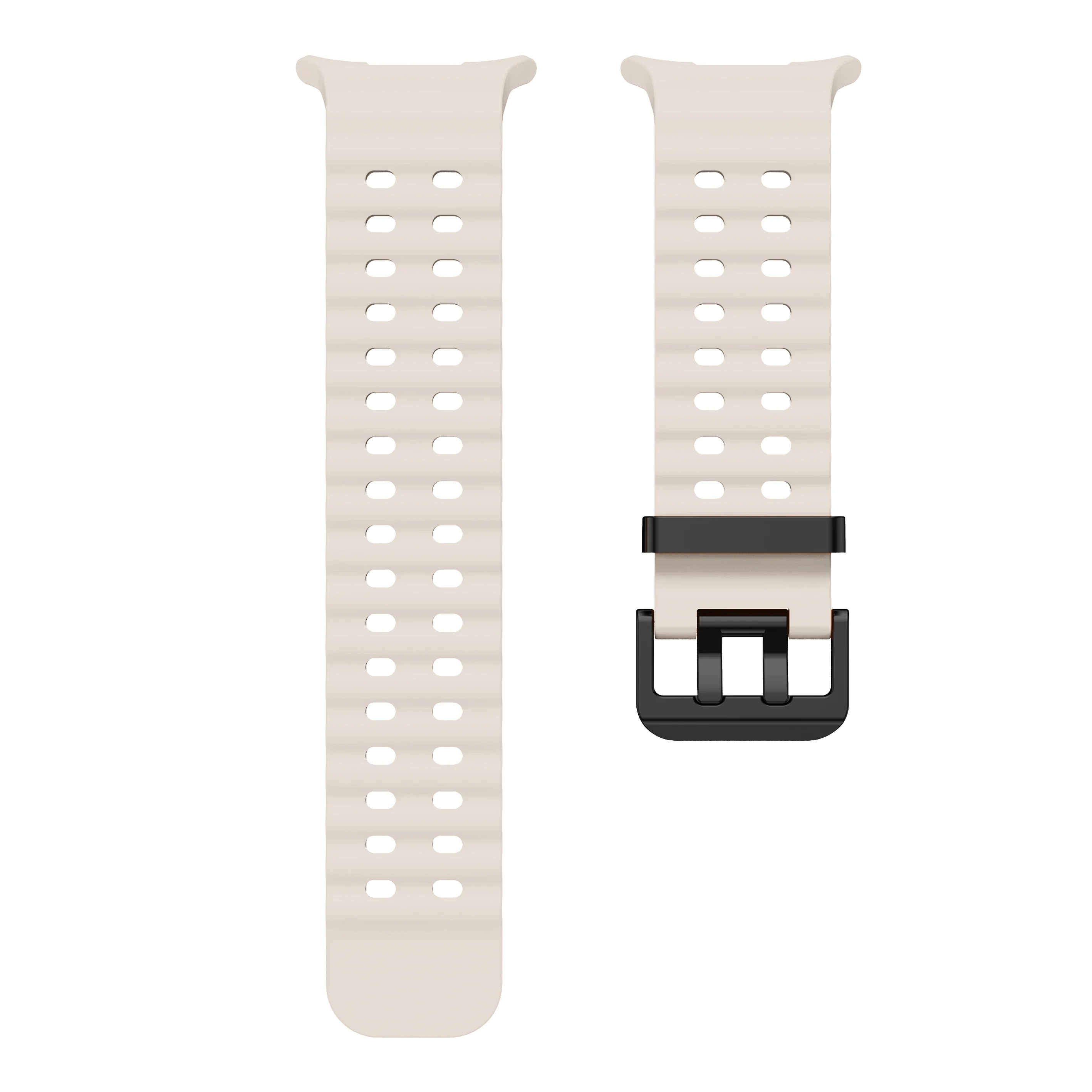 Marine Band For Samsung Galaxy Watch Ultra 47mm Sports Silicone Strap Bracelet For GalaxyWatch Ultra Watchband Accessories
