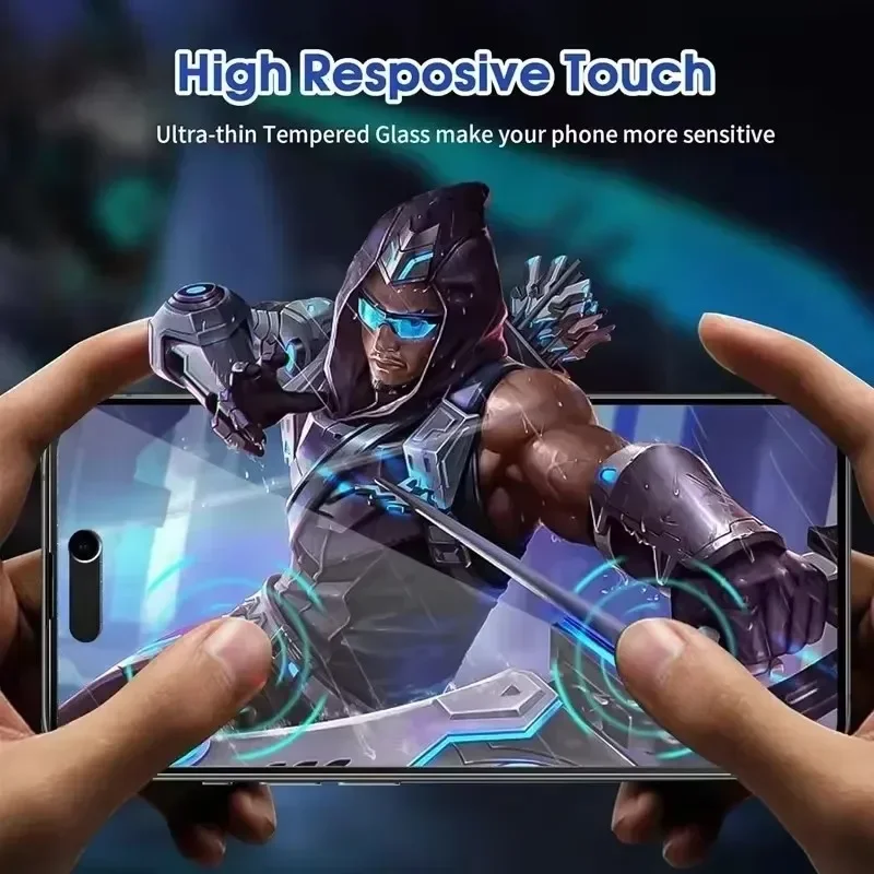 Full Cover Privacy Screen Protector For iPhone 11 12 13 14 15 17 18 Pro Max Best 8K Anti-spy Glass For iPhone 16 PRO XR XS MAX