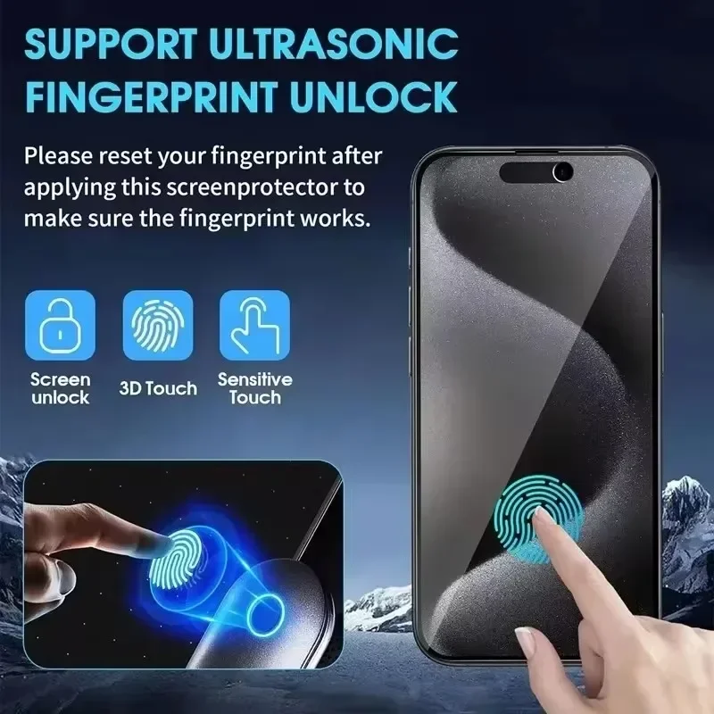 Full Cover Privacy Screen Protector For iPhone 11 12 13 14 15 17 18 Pro Max Best 8K Anti-spy Glass For iPhone 16 PRO XR XS MAX