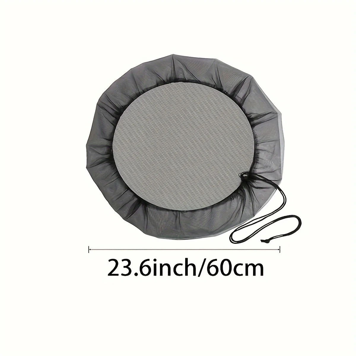 Rain Barrels Screen Water Bucket Covers,Rainwater Collector Tank Net Cover,Rain Water Collection Bucket Netting with Drawstring
