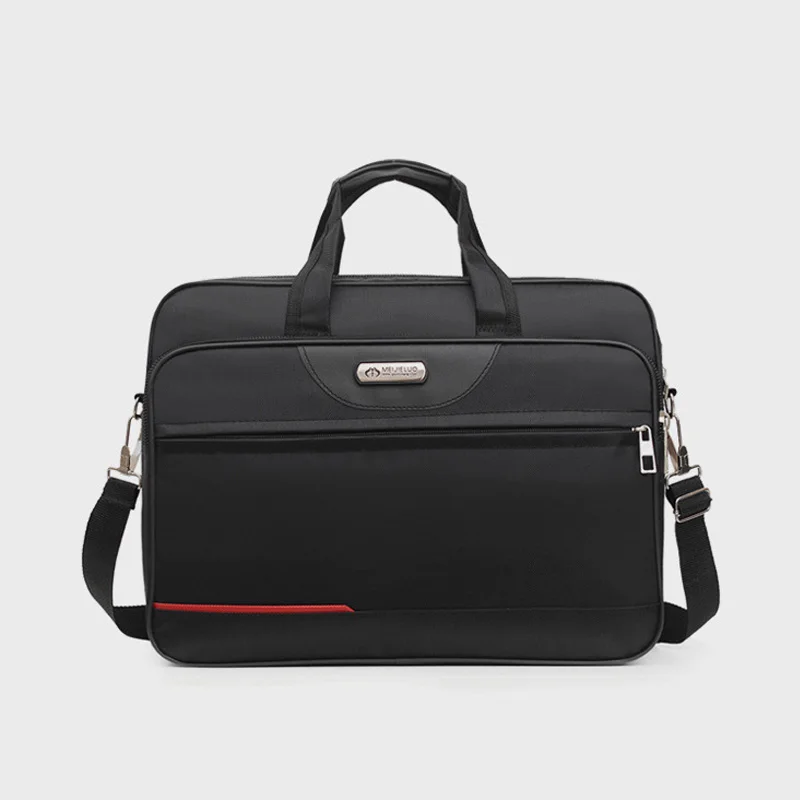 High-Capacity Business Briefcase - Laptop & Document Organizer Bag for Office & Weekend Travel (Durable Storage Solution)