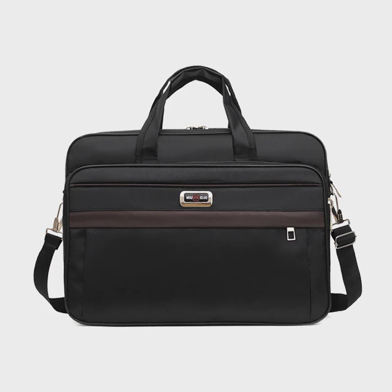 High-Capacity Business Briefcase - Laptop & Document Organizer Bag for Office & Weekend Travel (Durable Storage Solution)