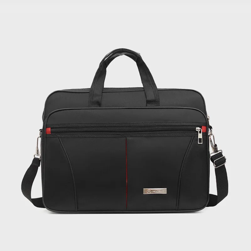 High-Capacity Business Briefcase - Laptop & Document Organizer Bag for Office & Weekend Travel (Durable Storage Solution)