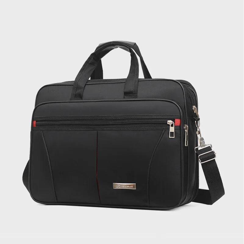 High-Capacity Business Briefcase - Laptop & Document Organizer Bag for Office & Weekend Travel (Durable Storage Solution)