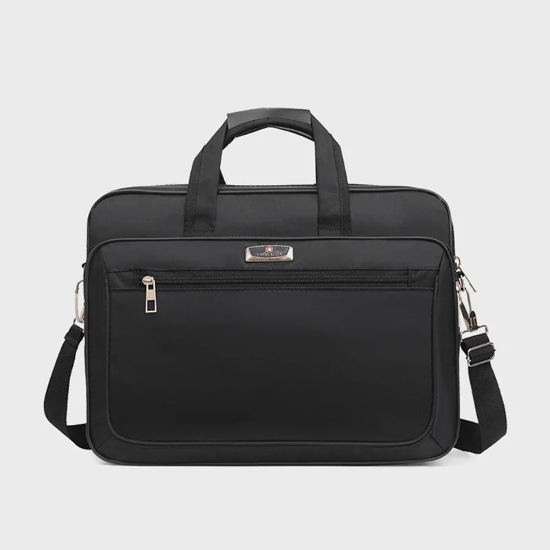 High-Capacity Business Briefcase - Laptop & Document Organizer Bag for Office & Weekend Travel (Durable Storage Solution)