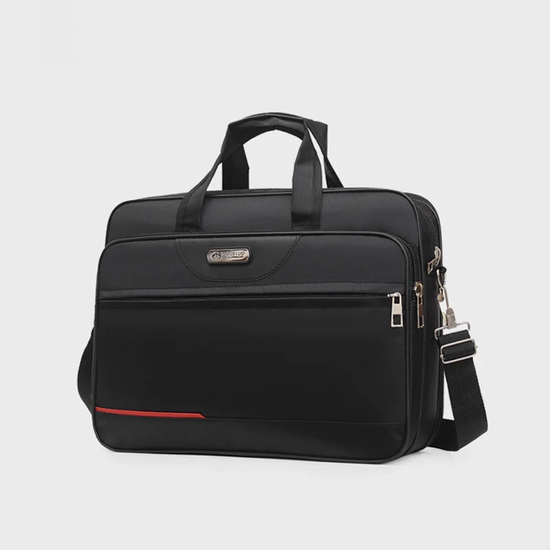 High-Capacity Business Briefcase - Laptop & Document Organizer Bag for Office & Weekend Travel (Durable Storage Solution)