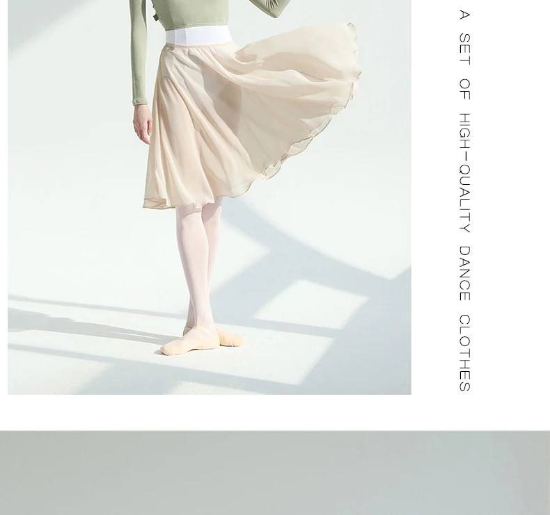 Ballet Practice Suit Dance Suit Gym Suit Gauze Skirt Female Adult Basic Training Body Ballet Skirt Tights