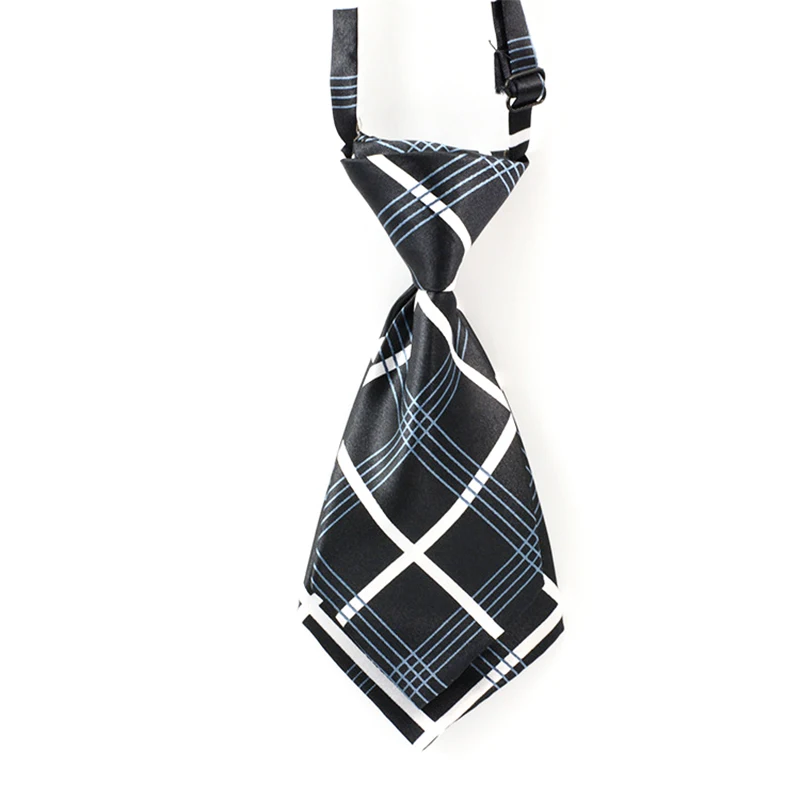 Striped 7cm Women Small Neckties Boys Children Bow Ties For Men Bank Hotel Restaurant Business Suits Uniform Neckwear Accessory