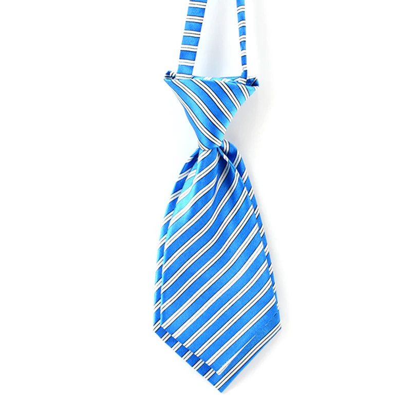 Striped 7cm Women Small Neckties Boys Children Bow Ties For Men Bank Hotel Restaurant Business Suits Uniform Neckwear Accessory