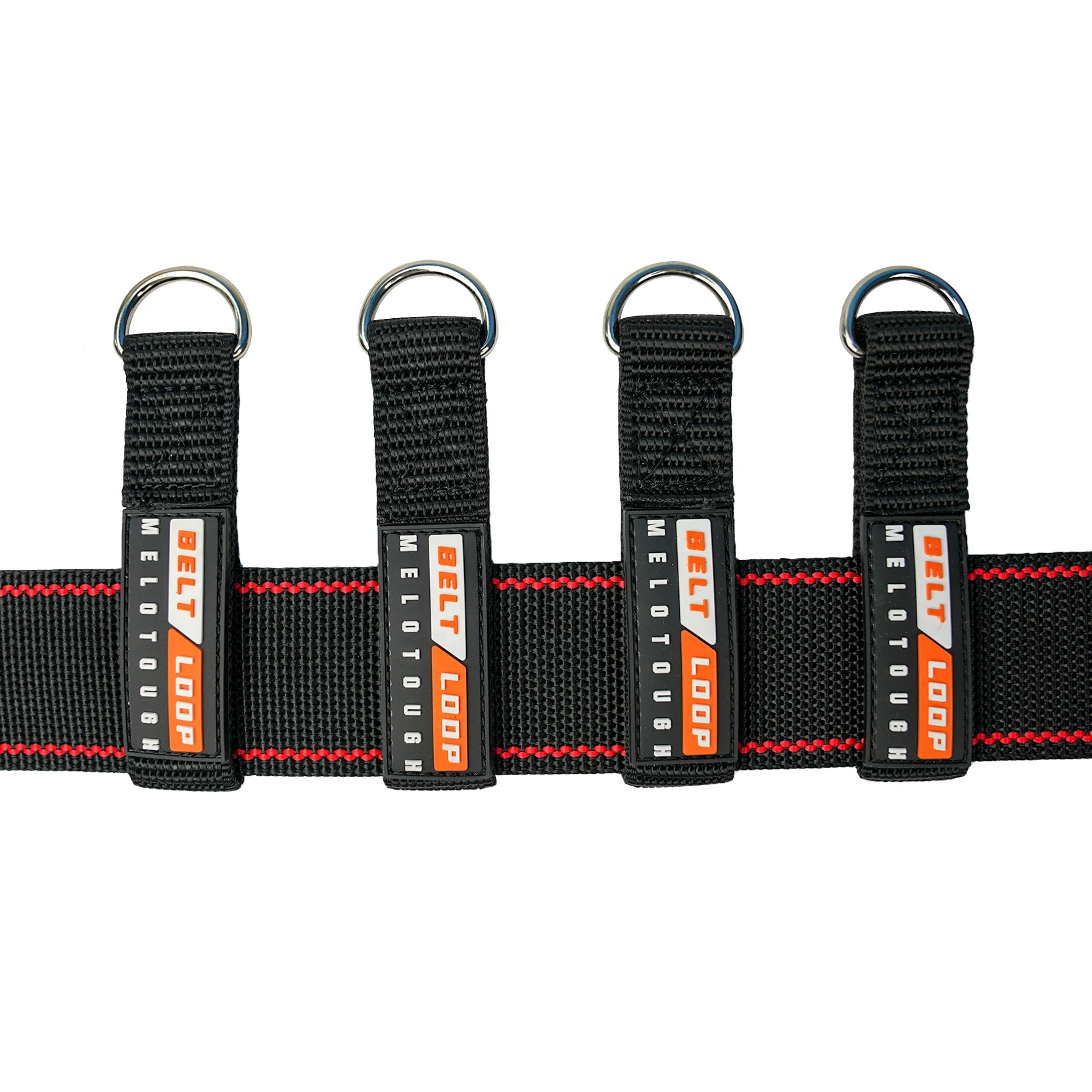 MELOTOUGH Suspender Loop Attachment Suspenders Straps Belt Padder Tool Belt Loop fit 2.25 inch Tool Belt Connectors 4 pack