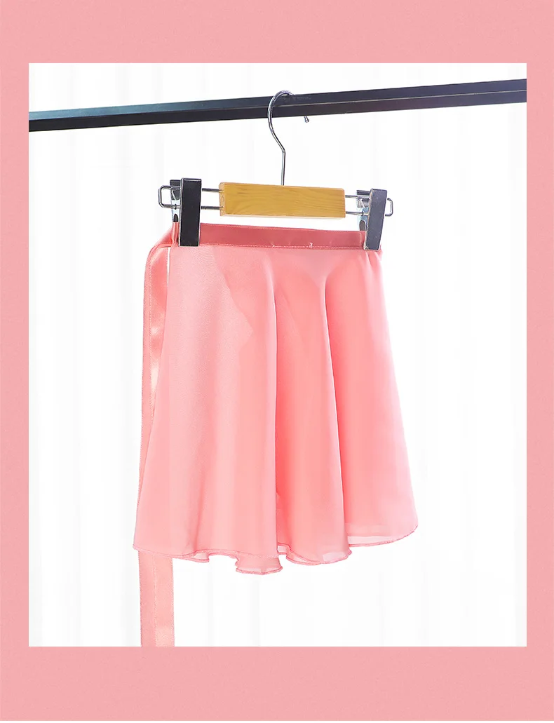 Women Ballet Skirts Lace-up Skirts Dance Skirts Polyester Adults Girls Leotards Skirt Ballet Practice Dancing Miniskirts Tutu