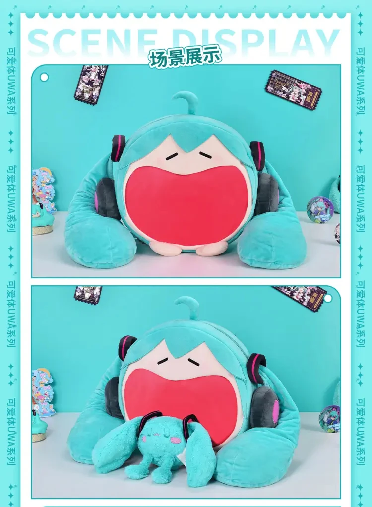 Official Anime Miku Itabag Cosplay Hatsune Ita Bag Plush Backpack Women DIY Bag School Student Men Velvet Crossbody Shoulder Bag