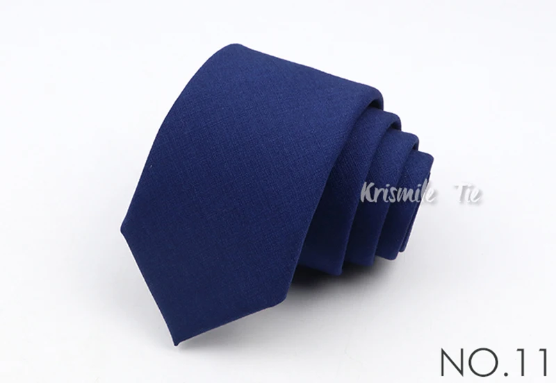 15color New Men's Polyester Bamboo Fiber Tie Classic Solid Color Cool Tone Business Skinny Thin Necktie Wedding Slim Men Ties