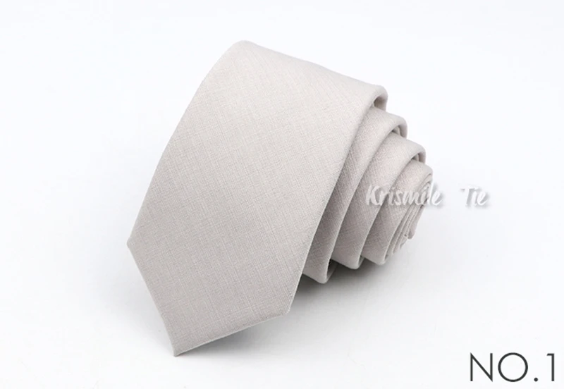 15color New Men's Polyester Bamboo Fiber Tie Classic Solid Color Cool Tone Business Skinny Thin Necktie Wedding Slim Men Ties