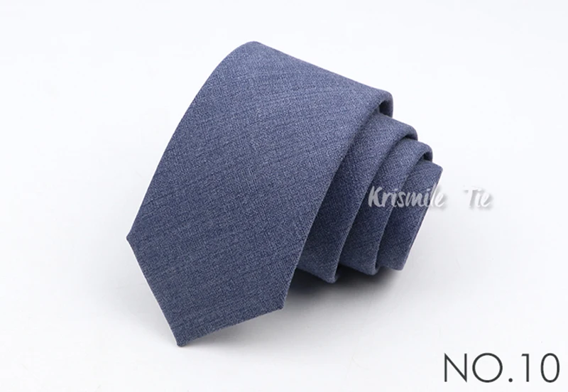 15color New Men's Polyester Bamboo Fiber Tie Classic Solid Color Cool Tone Business Skinny Thin Necktie Wedding Slim Men Ties