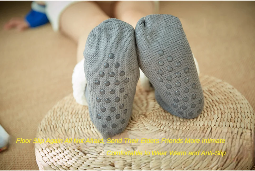 Womens Fuzzy Thermal Sock Plush Grip Hemp Winter Soft Female Home Indoor Warm Bedroom Non slip fluffy Thick Slipper Floor Sock