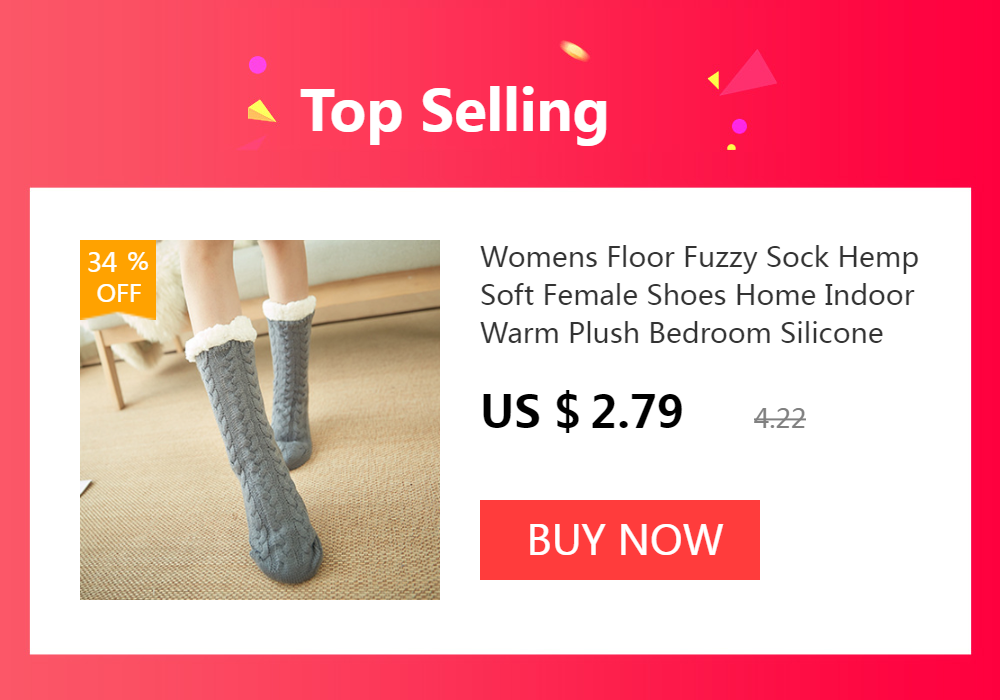 Womens Fuzzy Thermal Sock Plush Grip Hemp Winter Soft Female Home Indoor Warm Bedroom Non slip fluffy Thick Slipper Floor Sock