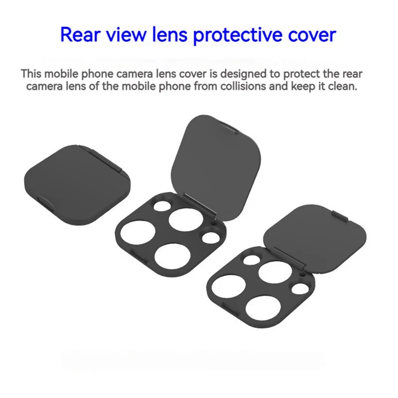 WebCam Cover Phone Back Lens Cover Plastic Privacy Protector Protective Camera Lens Case For iPhone 17 16 15 14 13 12 11 Pro Max