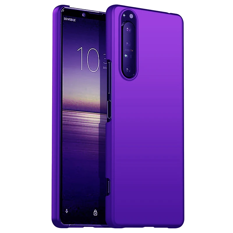 For Sony Xperia 10V 1V 5V 5III 10III 1III 5II 1II 1II 10IV 1IV 5 10 1 Slim Colorful Rubber Frosted Matte Plastic hard Cover Case