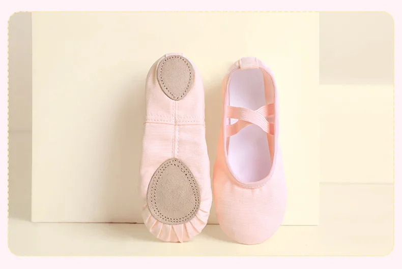Girls Kids Pointe Shoes Dance Slippers High Quality Ballerina Practice Shoe For Ballet 6 color Ballet Dancer Professional Shoe