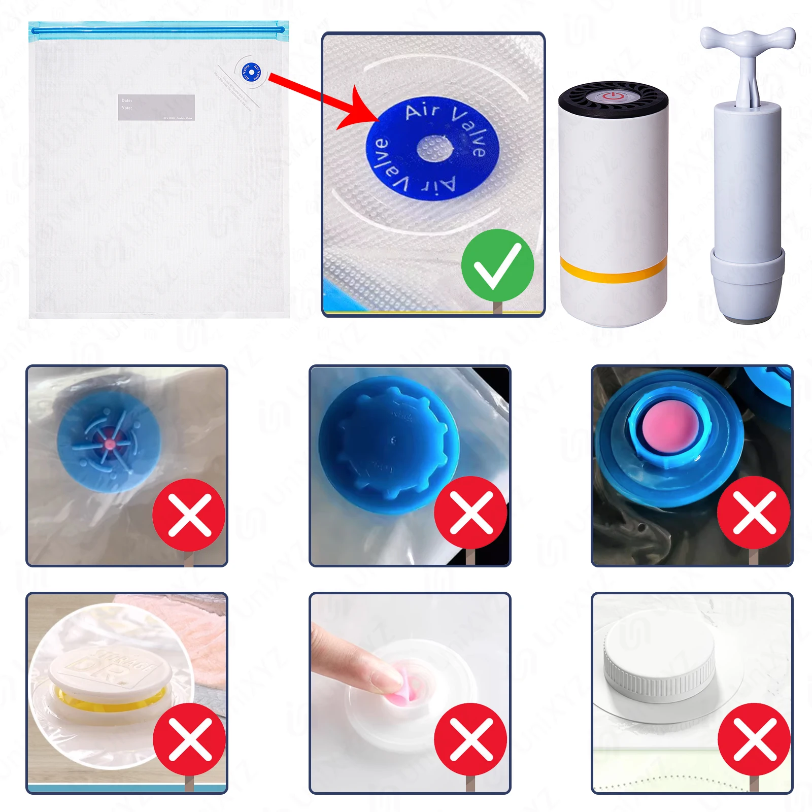 3D Printer PLA ABS TPU PETG 1kg Filament Vacuum Storage Bags Keep Material Dry Avoid Moisture Consumable Safekeep Filament Bag