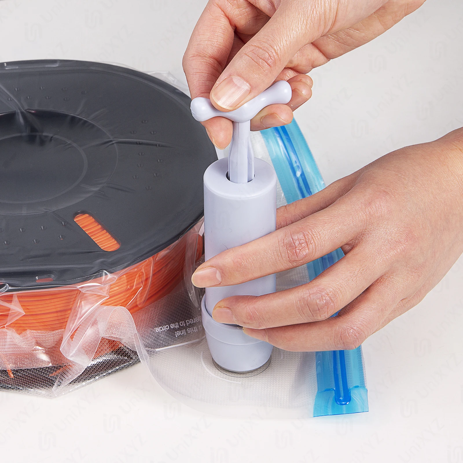 3D Printer PLA ABS TPU PETG 1kg Filament Vacuum Storage Bags Keep Material Dry Avoid Moisture Consumable Safekeep Filament Bag