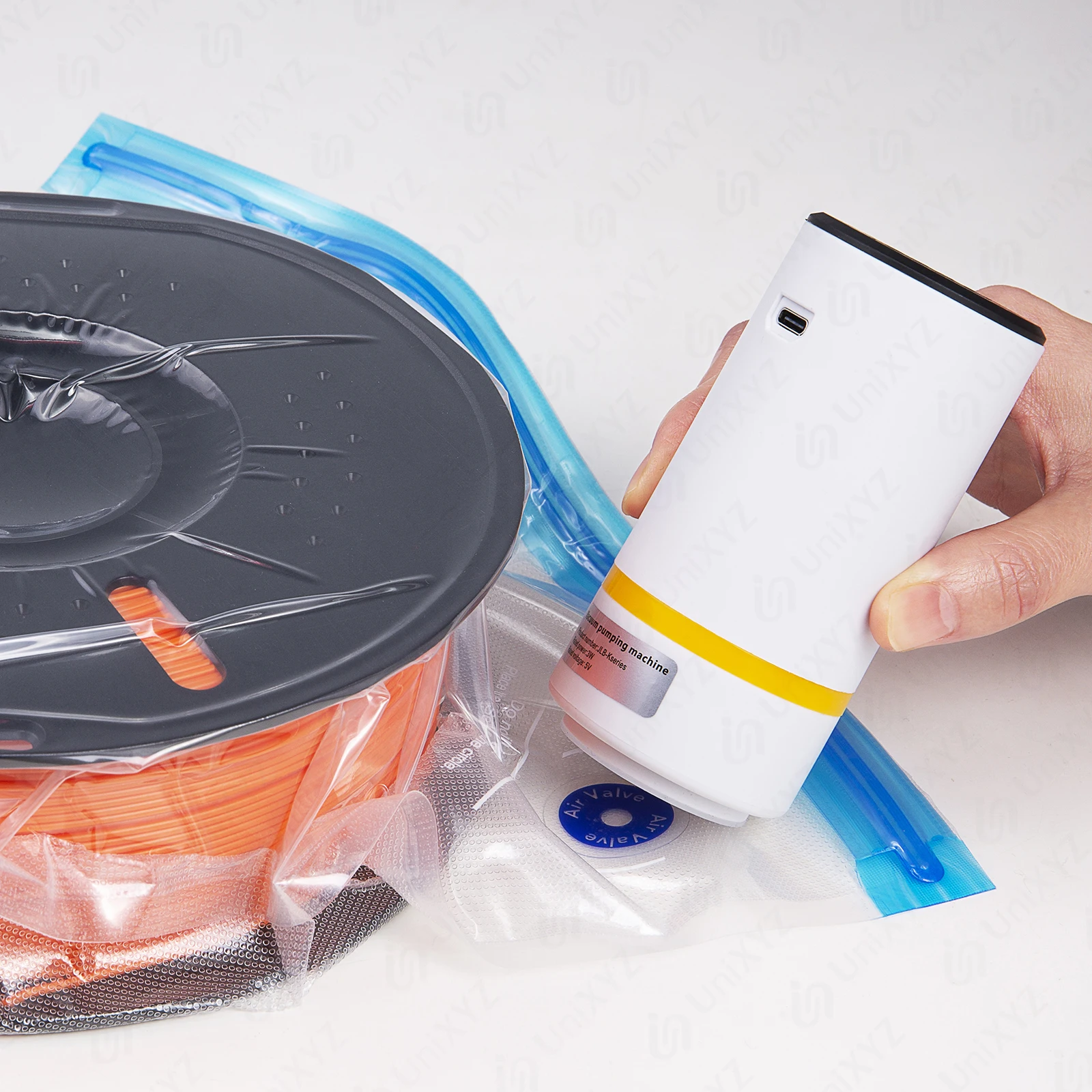 3D Printer PLA ABS TPU PETG 1kg Filament Vacuum Storage Bags Keep Material Dry Avoid Moisture Consumable Safekeep Filament Bag