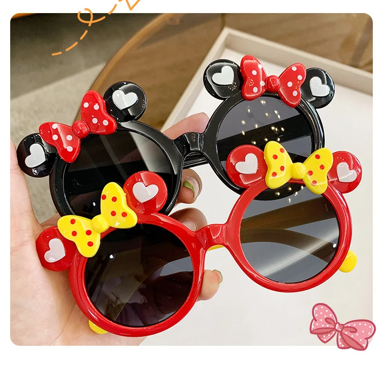New Children Cute Cartoon UV400 Sunglasses Boys Girls Colors Outdoor Kids Sun Protection Sunglasses Baby Sport Shades Glasses