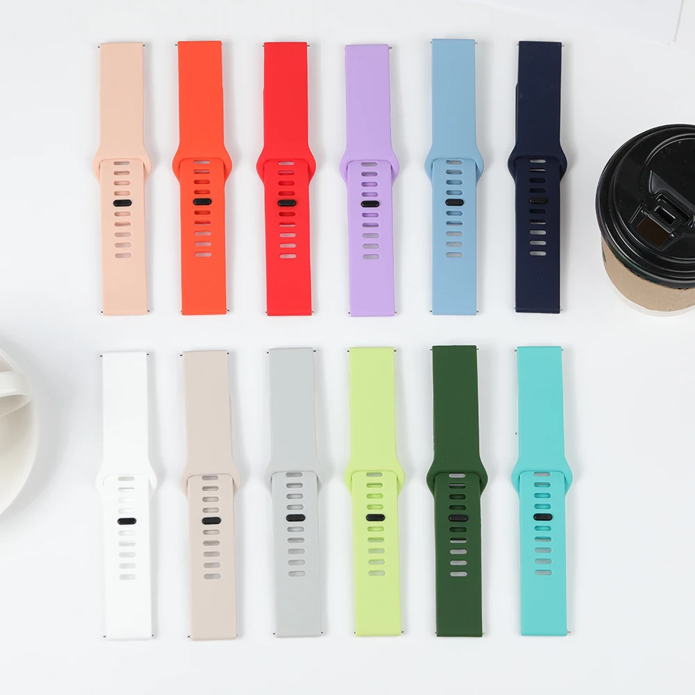 Original Silicone Strap For Redmi Watch 4 5 6/6 Active/Lite For Xiaomi Smart Band 10 Pro/8 Pro/9 Pro Bracelet Correa Accessories