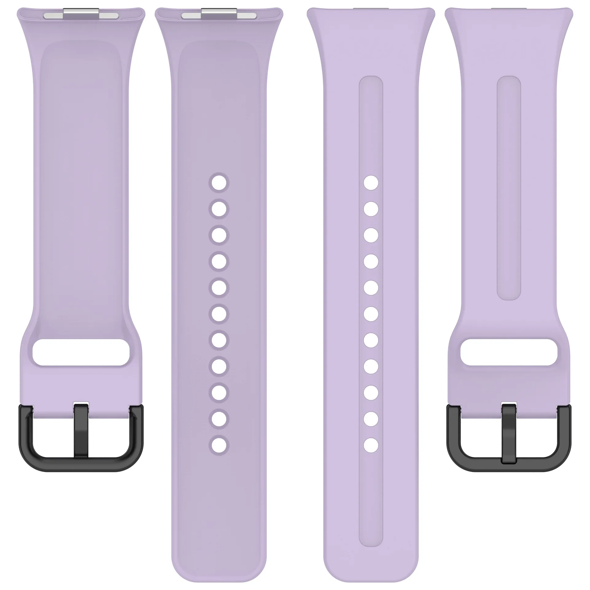 Original Silicone Strap For Redmi Watch 4 5 6/6 Active/Lite For Xiaomi Smart Band 10 Pro/8 Pro/9 Pro Bracelet Correa Accessories