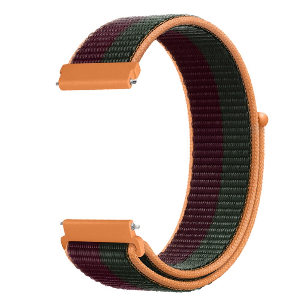 20mm 22mm Nylon Loop Strap For Garmin Forerunner 55 165 265 965 255 Active 5/Vivomove Trend/Vivoactive 5/Venu 3/2 Bracelet Belt