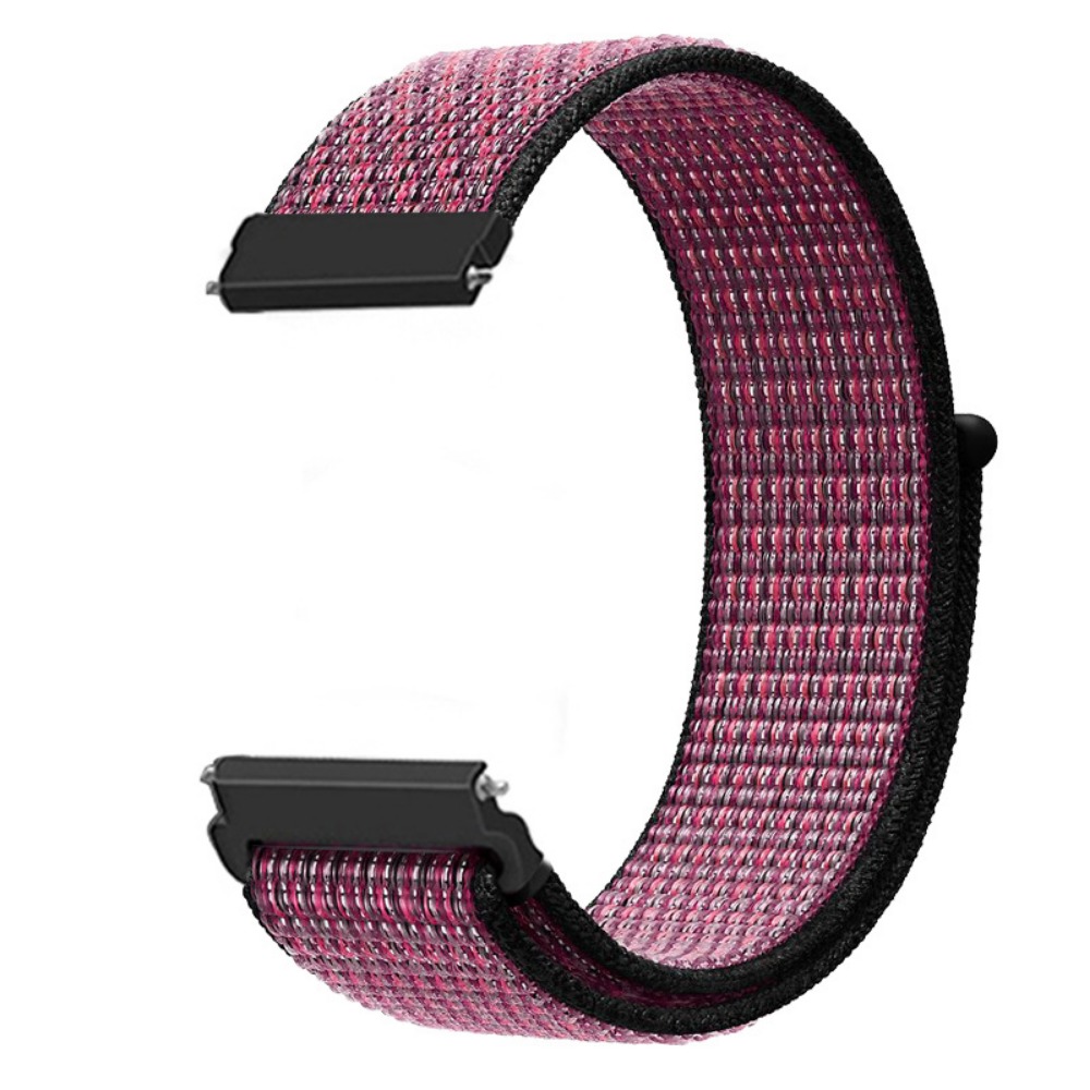 20mm 22mm Nylon Loop Strap For Garmin Forerunner 55 165 265 965 255 Active 5/Vivomove Trend/Vivoactive 5/Venu 3/2 Bracelet Belt