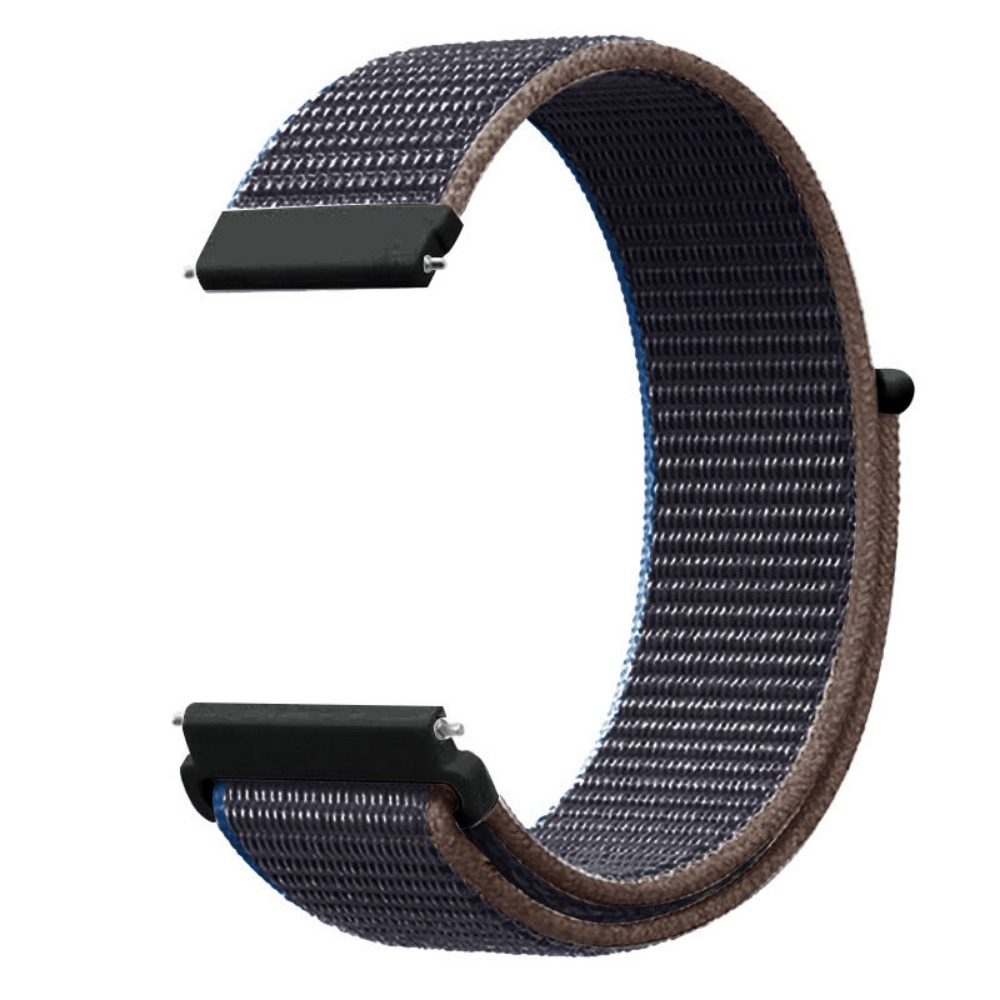 20mm 22mm Nylon Loop Strap For Garmin Forerunner 55 165 265 965 255 Active 5/Vivomove Trend/Vivoactive 5/Venu 3/2 Bracelet Belt