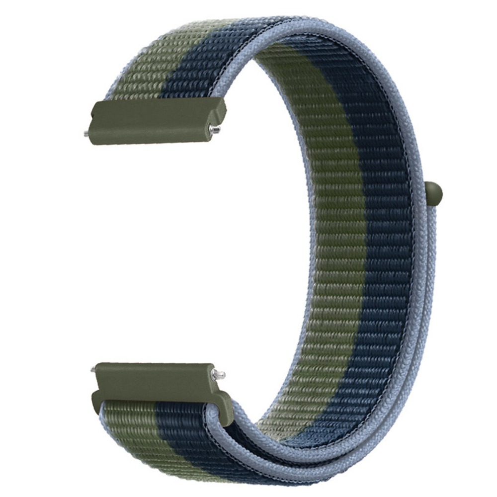 20mm 22mm Nylon Loop Strap For Garmin Forerunner 55 165 265 965 255 Active 5/Vivomove Trend/Vivoactive 5/Venu 3/2 Bracelet Belt
