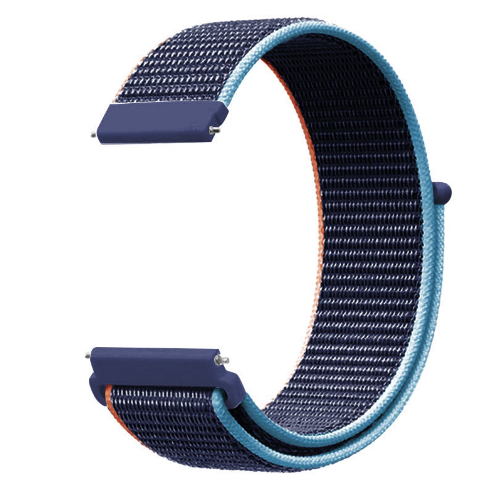 20mm 22mm Nylon Loop Strap For Garmin Forerunner 55 165 265 965 255 Active 5/Vivomove Trend/Vivoactive 5/Venu 3/2 Bracelet Belt