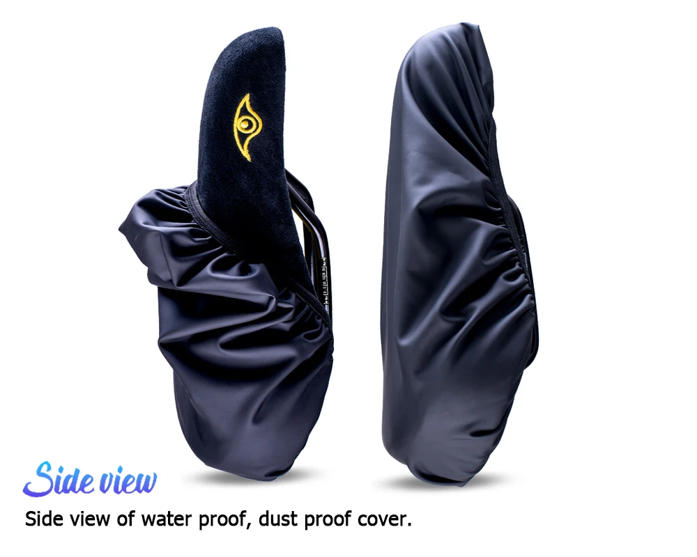 Funsea-Bicycle Seats, Wheelie Stunt, Big BMX Cruiser Bike Saddle, Flannelette, 8mm Rail Embroidery Logo Seat Cover, Eagle Eye