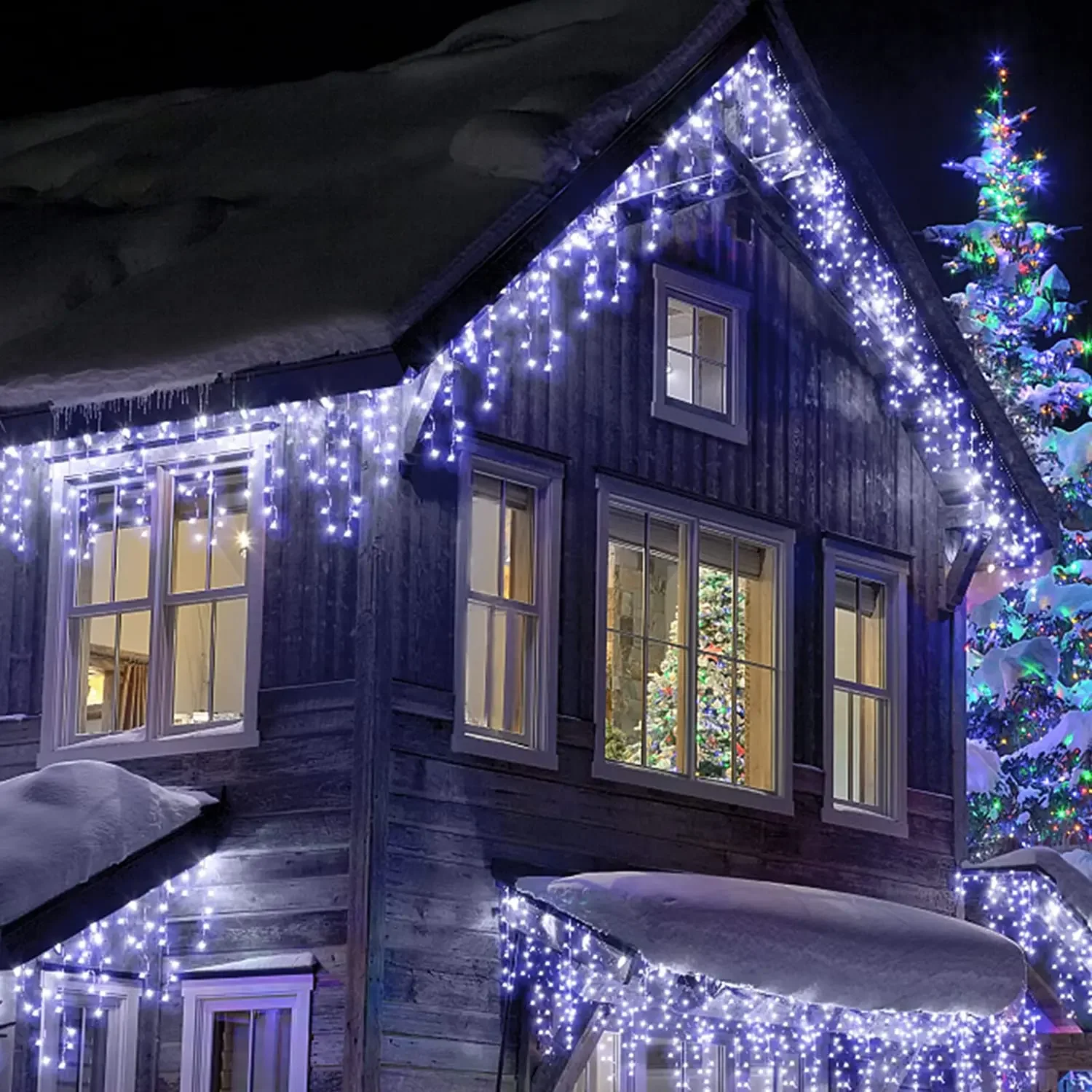 7M/12M/22M/32M LED Solar String Fairy Lights Outdoor Path Garlands Lamp Patio Waterproof Christmas Wedding Garden Street Lights