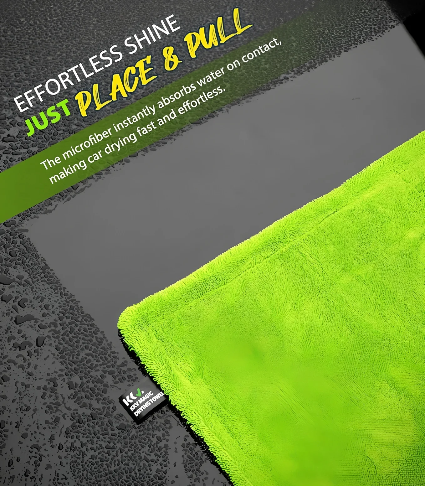 Microfiber Car Wash Towel Large Car Quick Drying Cloth Super Absorbent Car Window Cleaning Towel Thicken Car Detailing Rags