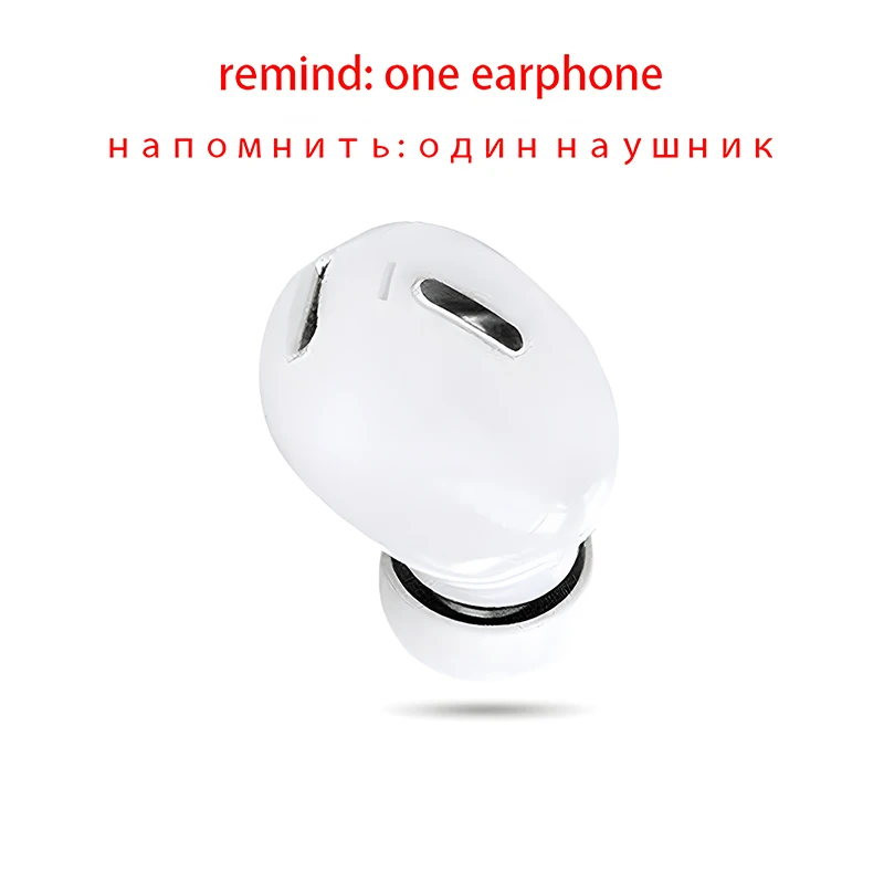 New Wireless Earphones Bluetooth 5.0 Headphones With Mic In-Ear Sports Waterproof TWS Earbuds Bluetooth Handsfree Single Headset