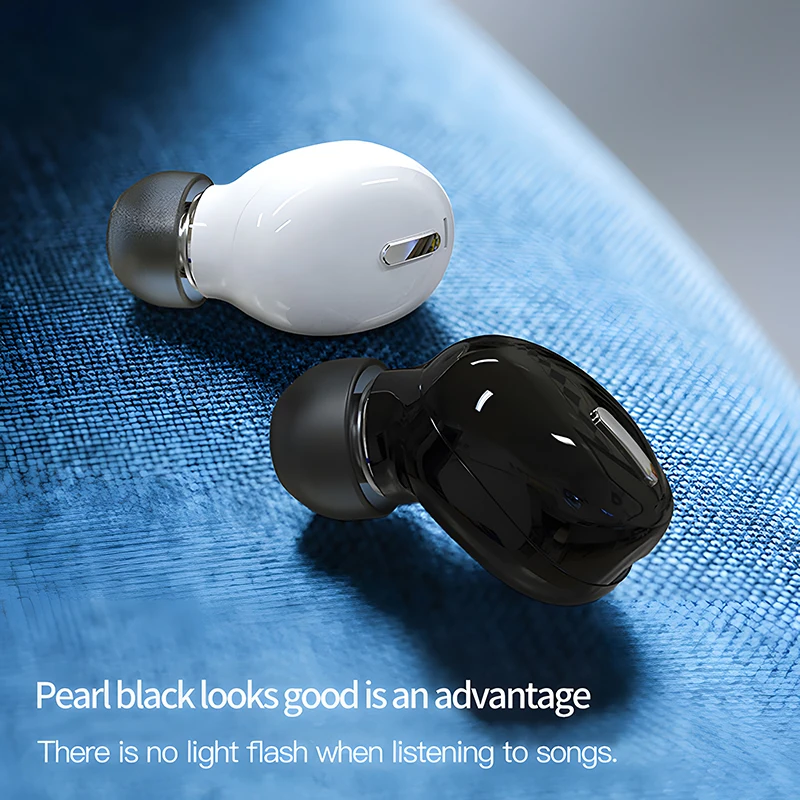 New Wireless Earphones Bluetooth 5.0 Headphones With Mic In-Ear Sports Waterproof TWS Earbuds Bluetooth Handsfree Single Headset