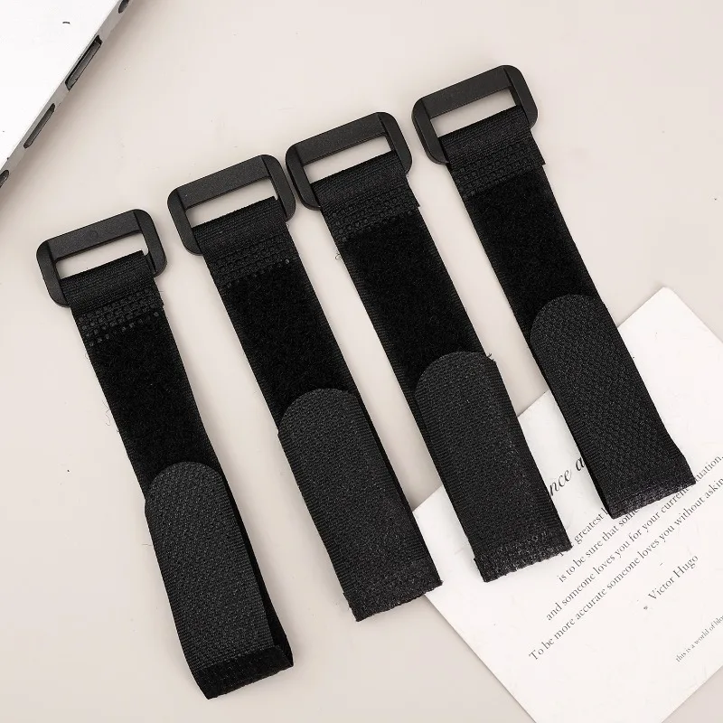 10-100pcs Reusable Hook and Loop Tie-downs Adjustable Nylon Cable Ties Nylon Fasteners Cord Straps Organizer for Securing Wires