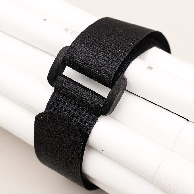 10-100pcs Reusable Hook and Loop Tie-downs Adjustable Nylon Cable Ties Nylon Fasteners Cord Straps Organizer for Securing Wires