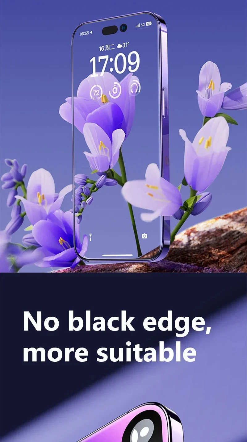 1-5PCS HD-Definition Tempered Glass for iPhone 17 14 13 12 11 16 15 Pro Max 12 13 X Xs Max XR Glass Screen Protector