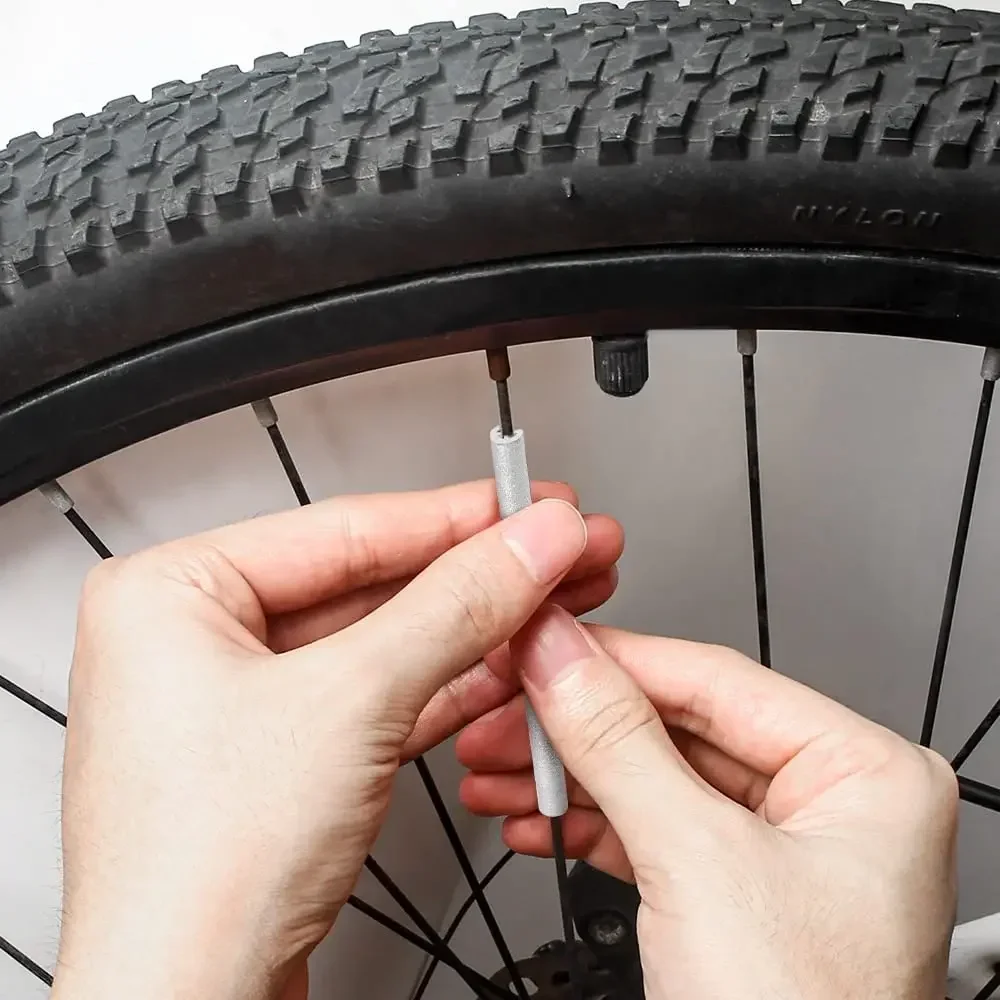 Tube Warning Strip 12Pcs Reflective Mount Clip Bicycle Wheel Spoke Reflector Stripe Steel Wire Lamp MTB Bike Reflector Light