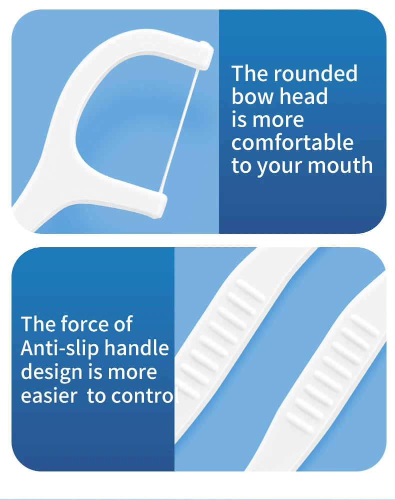 600/300/150/50pcs Ultra-Fine Toothpicks, Home Set, Portable and Disposable Care Floss- Deep Cleaning for Oral Care