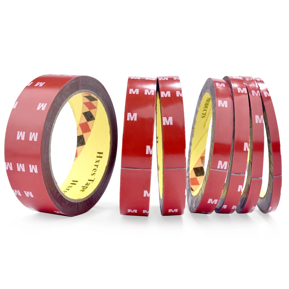 3Meters Strong Double Sided Adhesive Tape With High Viscosity For Automotive Use High Temperature Resistant Fixed Adhesive Patch
